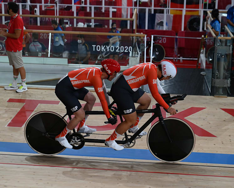 Tokyo Paralympics: Singapore cyclist Steve Tee, pilot Ang Kee Meng clock personal best at 1,000m time trial