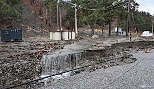 Heavy rain, flash floods hit California