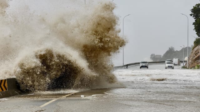 台风“格美”减弱为强热带风暴 辽宁沈阳等多地出现特大暴雨
