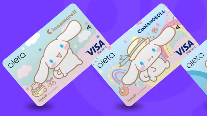 Syarikat FinTech SG, Aleta, lancar kad debit Visa dengan tema Hello Kitty, Cinnamoroll dan Kuromi
