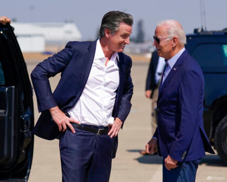 Biden makes push for California's Newsom as recall nears end