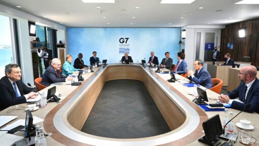Biden urges G7 leaders to call out and compete with China 