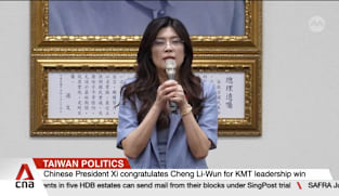 Taiwan politics: Chinese President Xi congratulates Cheng Li-wun over KMT leadership win 