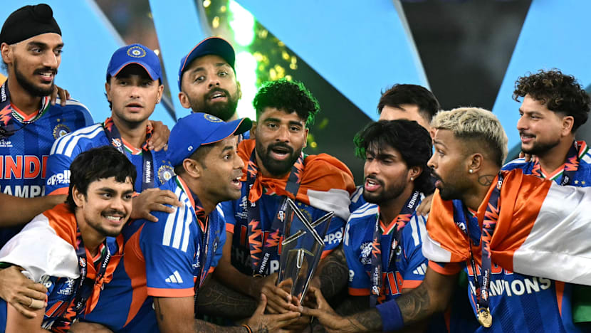 சொந்த மண்ணில் அசத்தல்! - 3ஆவது முறையாக T20 உலகக் கிண்ணத்தை வென்றது இந்தியா