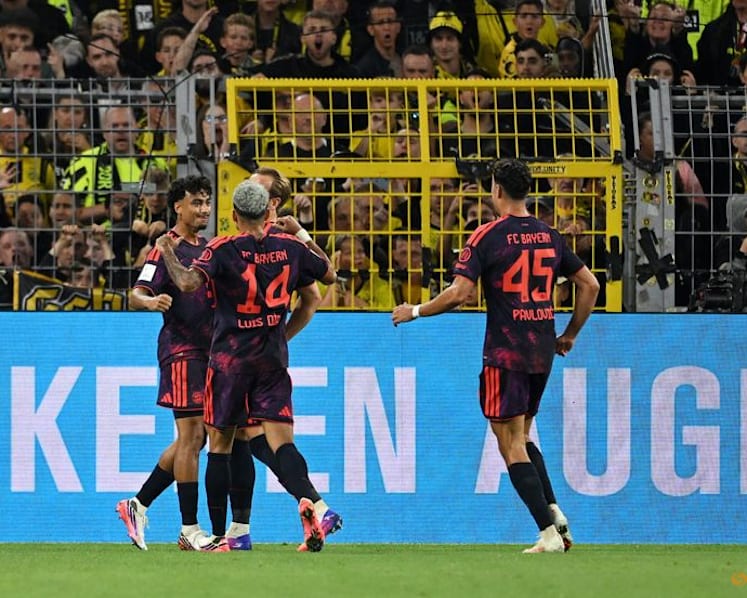 Bayern battle past Dortmund 2-1 to win German Supercup