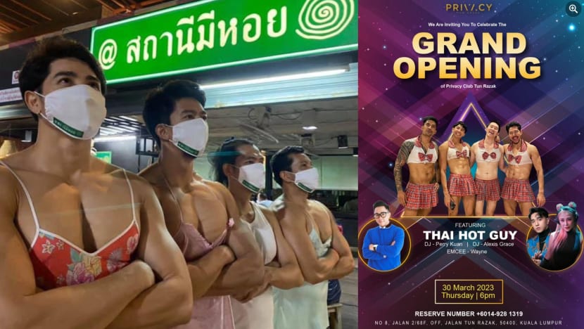M’sian Restaurant Says They Only Invited Viral Group Of Hunky Nightie-Clad Thai Men For “Ribbon Cutting Ceremony, & Not To Perform” After Fierce Backlash Led To Event’s Cancellation M’sian Restaurant Says They Only Invited Viral Group Of Hunky Nightie-Clad Thai Men For “Ribbon Cutting Ceremony, & Not To Perform” After Fierce Backlash Led To Event’s Cancellation