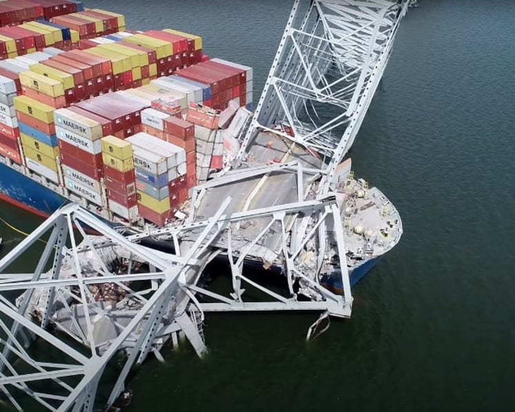 Baltimore bridge collapse: Singapore-flagged ship passed foreign port inspections, says MPA