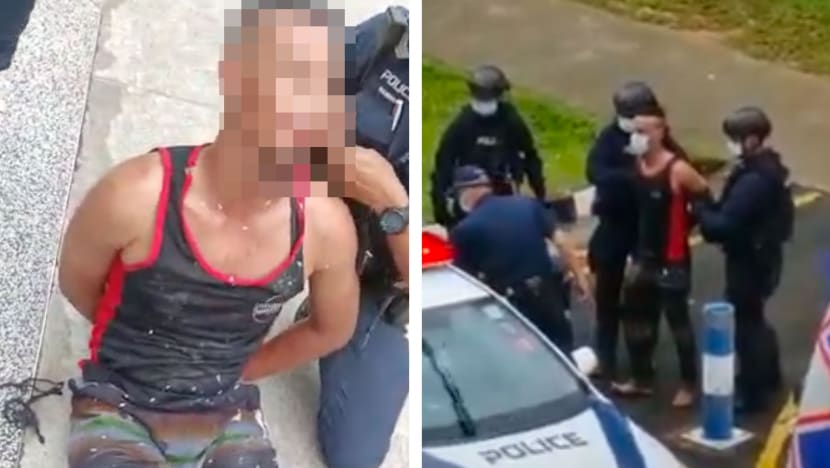 Buangkok sword incident: Man gets jail and caning for slashing cars and pedestrian