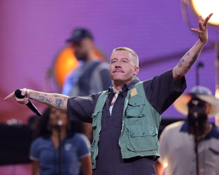 Macklemore dropped from Ed Sheeran's US tour after 'Free Palestine' remarks