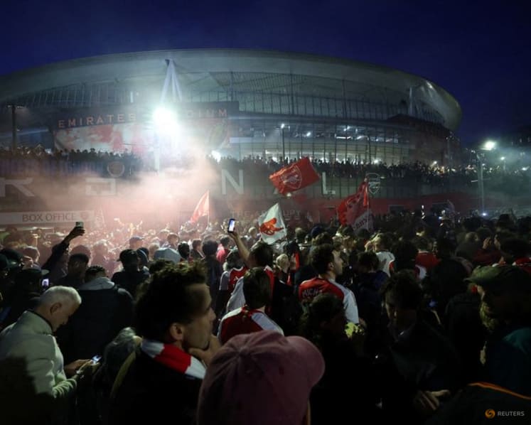 From near-misses to glory, Arsenal fan says title and scenes of celebration feel surreal