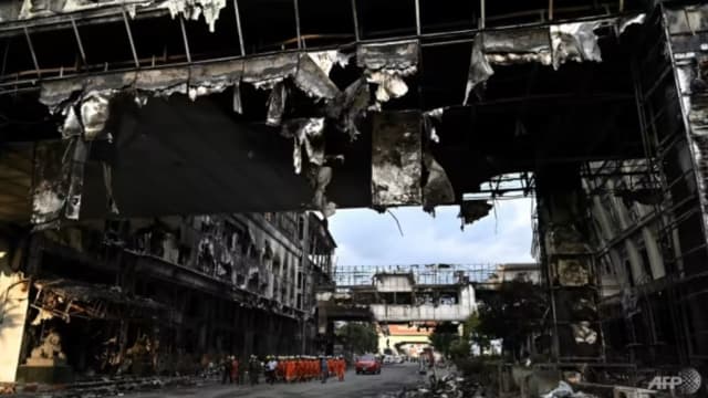 柬埔寨赌场酒店大火26人亡 因电线短路所致