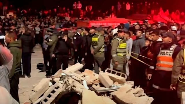 摩洛哥发生建筑坍塌事故 导致至少19人丧命