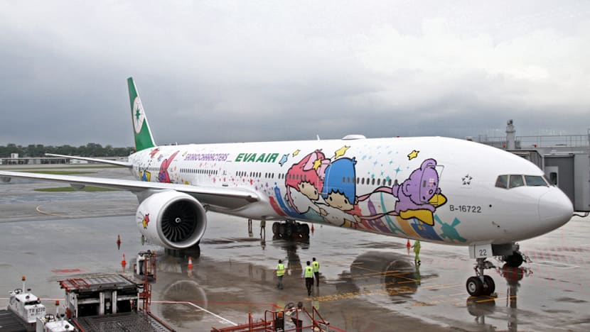 EVA Air’s permanent Hello Kitty jet for Singapore