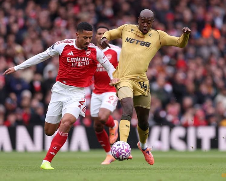Arsenal's Saliba, Martinelli ruled out of League Cup clash v Brighton