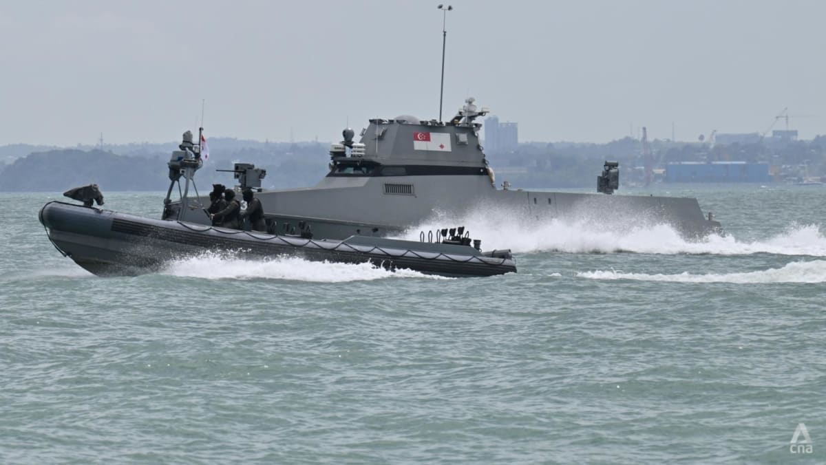 Autonomous navigation, two-man remote crew: Singapore navy's unmanned surface vessels begin patrols