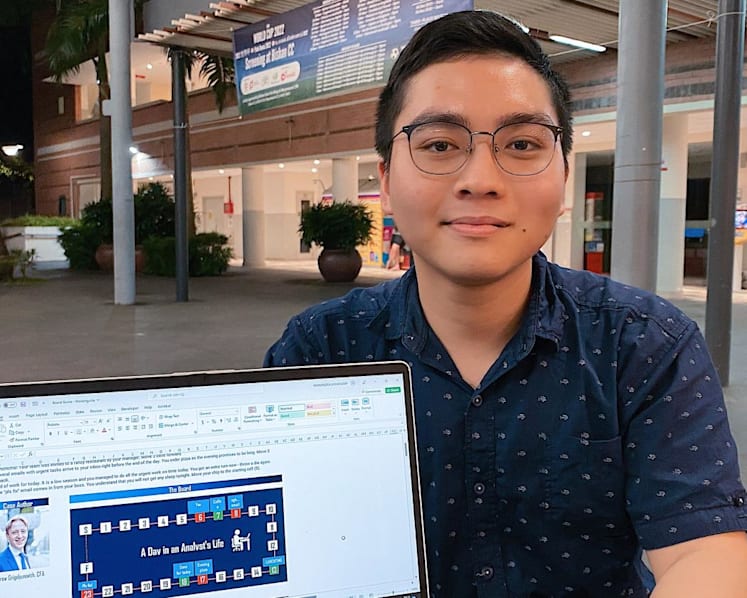 He loved numbers so much, this Singapore student became a finalist in an e-sports competition – on Microsoft Excel