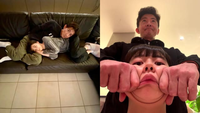 木村拓哉迎50岁生日　木村心美晒逗趣父女合照