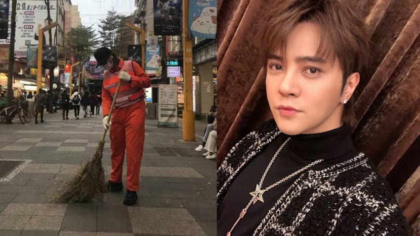 Show Luo Masqueraded As A Cleaner To Eavesdrop On What People Say About  Him