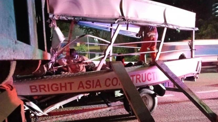 Fatal PIE accident: Workers who died were seated closest to impact at back of the lorry, says coroner Fatal PIE accident: Workers who died were seated closest to impact at back of the lorry, says coroner