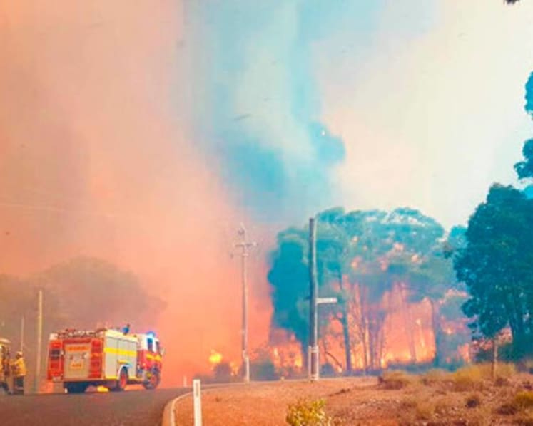 30 homes estimated to have been lost in Australian wildfire