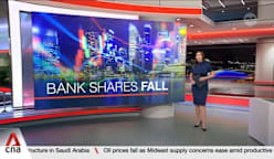 Singapore bank shares retreat sharply after hitting record highs