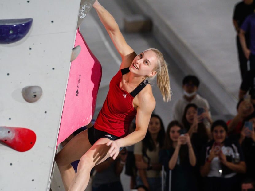 Sport climbing’s golden girl and Olympic champ Janja Garnbret tells Singapore fans the secrets to her success Sport climbing’s golden girl and Olympic champ Janja Garnbret tells Singapore fans the secrets to her success