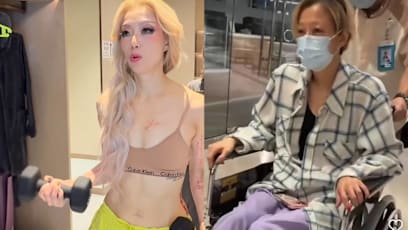 Sammi Cheng Suffers From Injury After Gym Session; Told To Use Wheelchair In Hospital