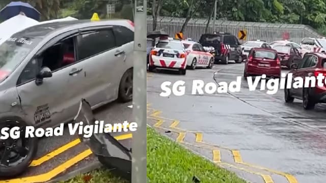 在总统府外出车祸弃车逃 27岁司机涉鲁莽驾驶被捕