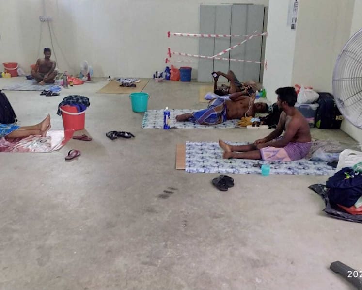 ‘No choice but to play it safe’: Foreign worker dorm manager locks close contacts of Covid-19 case in room