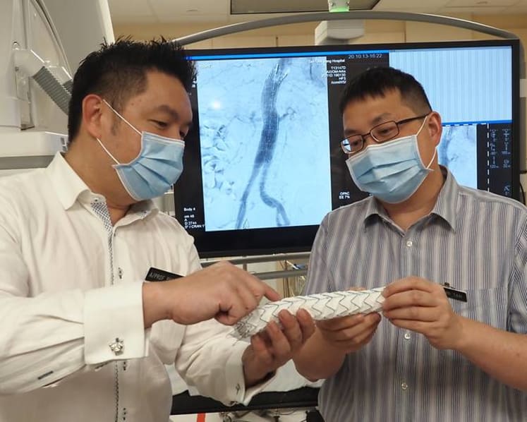 Doctors from TTSH successfully treat 'unusual case' of blood clot in artery of COVID-19 patient