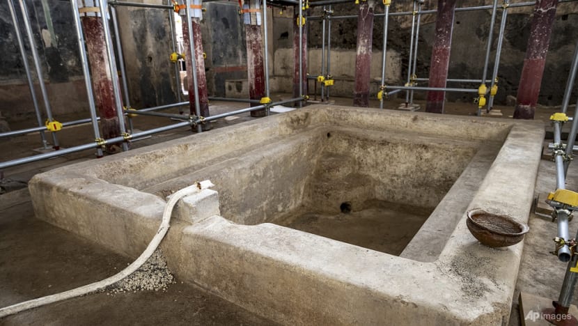 New Pompeii excavation reveals a large private thermal complex built 2,000 years ago New Pompeii excavation reveals a large private thermal complex built 2,000 years ago