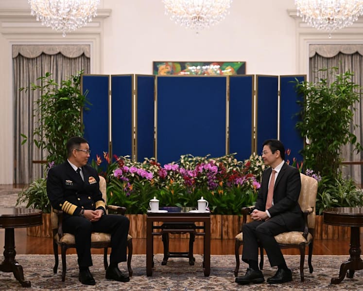 Chinese defence minister calls on PM Wong; both reaffirm warm China-Singapore relationship