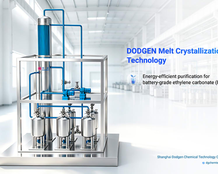 China's MIIT Recognizes DODGEN Melt Crystallization Technology for 72% Energy Reduction in Ethylene Carbonate Purification
