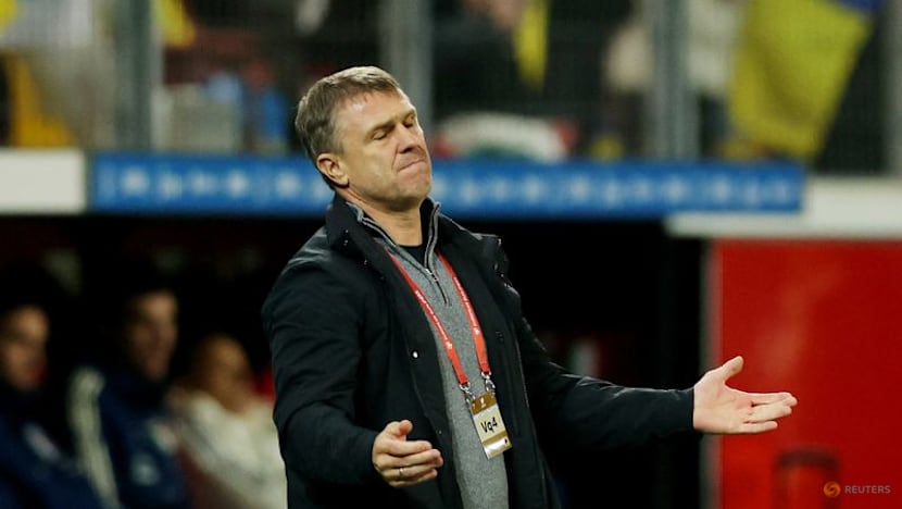 Rebrov leaves role as Ukraine coach
