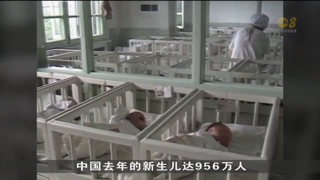 中国去年新生儿达956万人 人数比起前一年下降10%