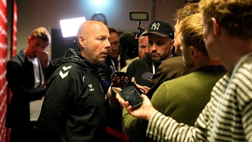 Denmark coach Riemer hails 'unity' after Eriksen's collapse in friendly