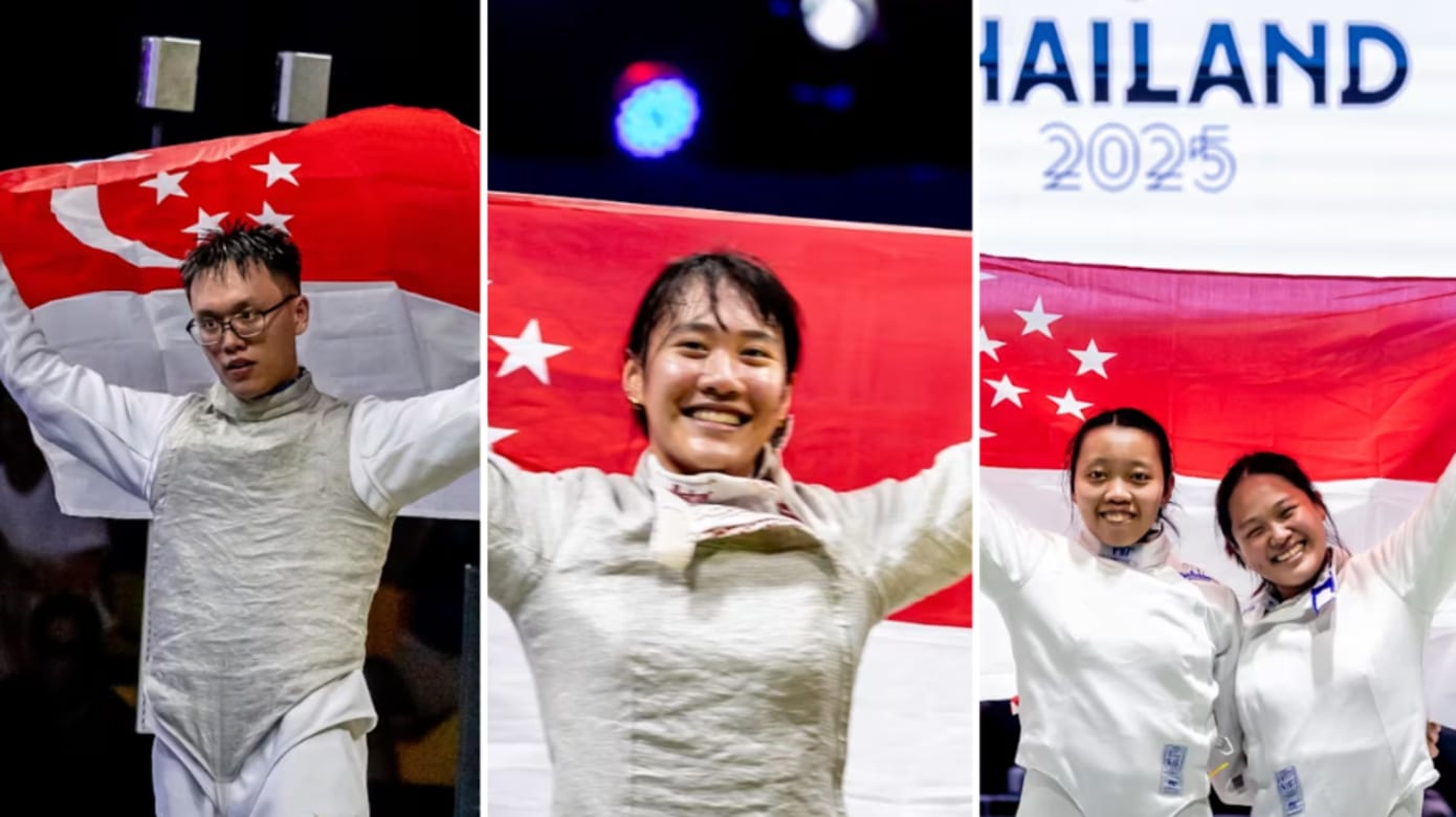 我国击剑队成绩亮眼 拿下3金1银1铜