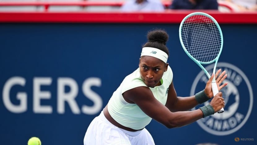 Gauff fights back to advance in Canada, Medvedev crashes out