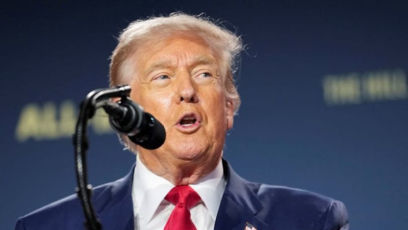 Trump says his team will "look into" US taking stake in AI companies