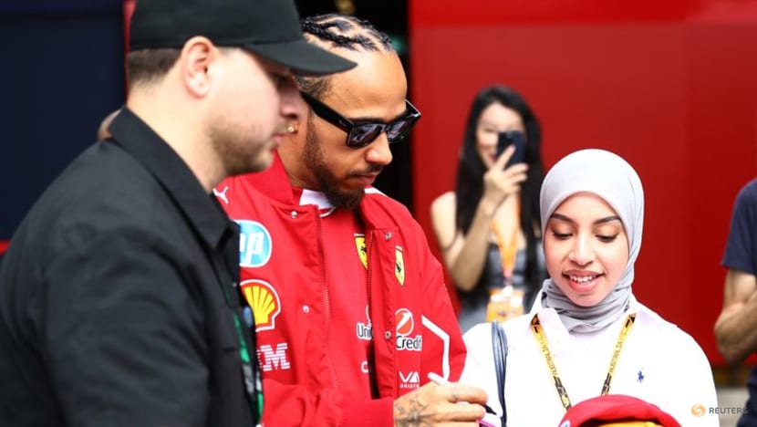 Hamilton itching to make Ferrari debut at Albert Park Hamilton itching to make Ferrari debut at Albert Park