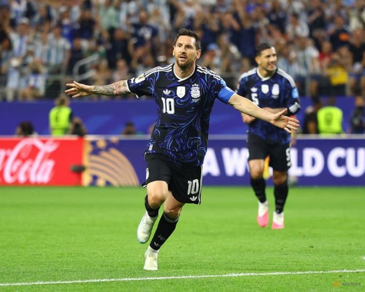 Messi becomes first player to score in seven consecutive World Cup matches