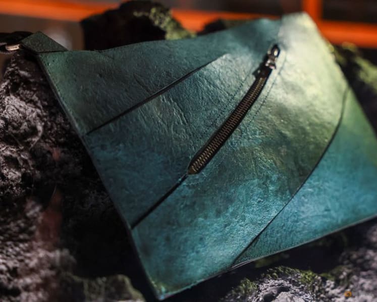 Dinosaur collagen used to create one-of-a-kind handbag