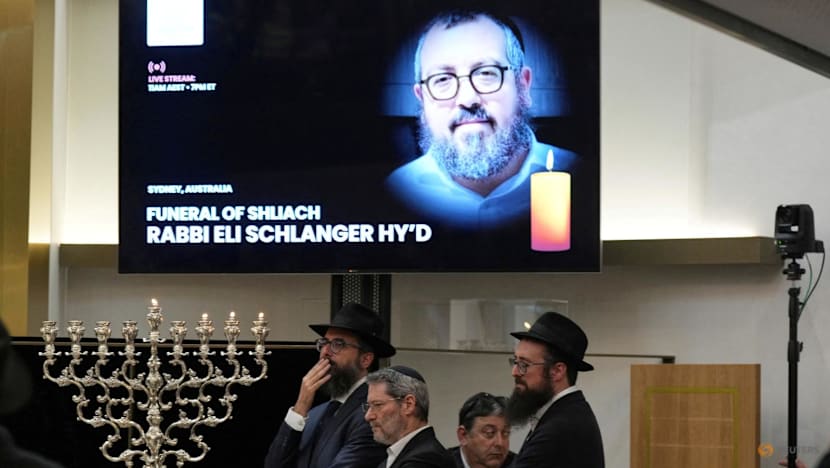 Sydney mourners remember slain rabbis killed in Bondi Beach shooting