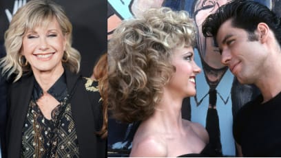 Olivia Newton-John Recalls First Screen-Kiss With John Travolta in Grease: "It Was A Beautiful Day"
