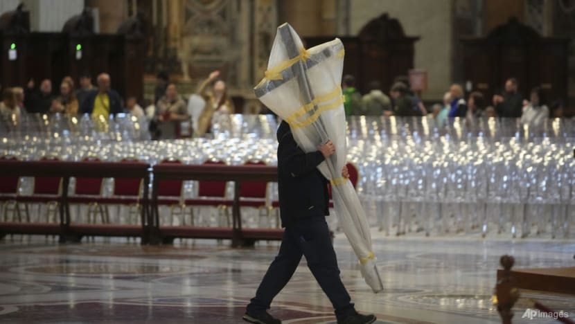 Pope Francis, still recovering, skips Rome's annual Good Friday procession Pope Francis, still recovering, skips Rome's annual Good Friday procession