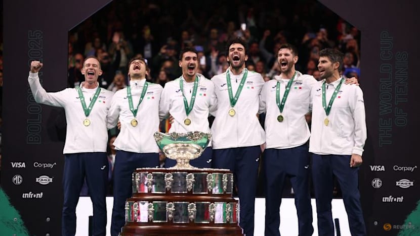 Berrettini, Cobolli lead Italy past Spain for third straight Davis Cup title