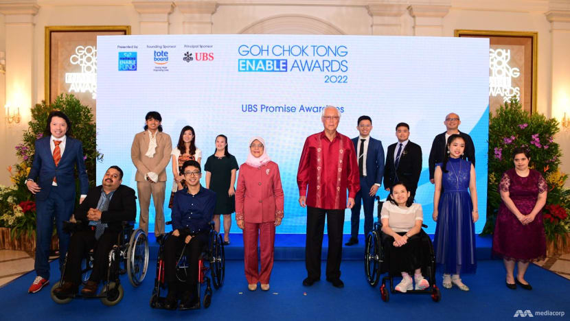 15 people with disabilities honoured at 4th Goh Chok Tong Enable Awards 15 people with disabilities honoured at 4th Goh Chok Tong Enable Awards