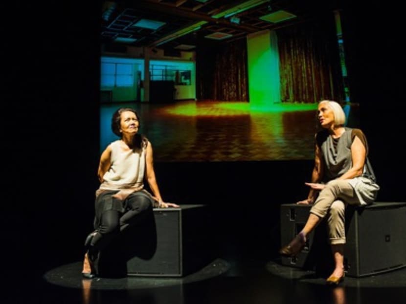 Christina Sergeant (right) in Casting Back. Photo: Esplanade.