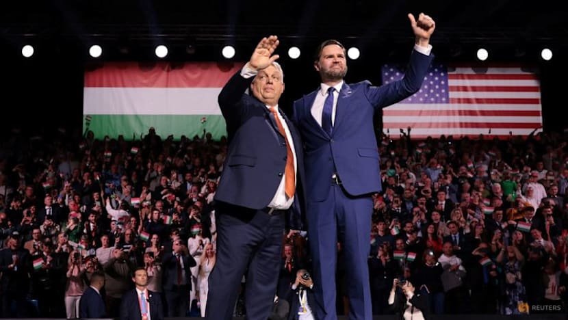 Vance says EU is meddling in Hungary's election as he backs Orban in Budapest