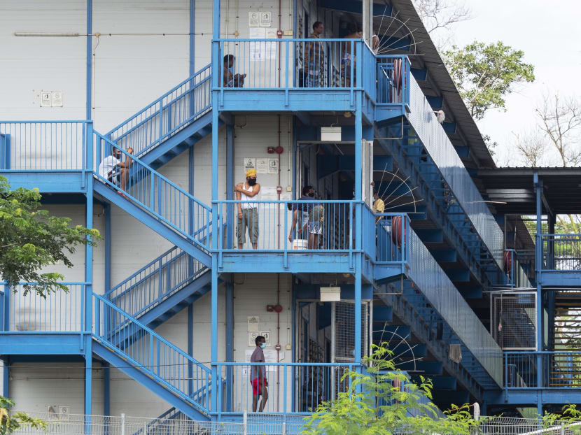 A view of North Coast Lodge dormitory for migrant workers.